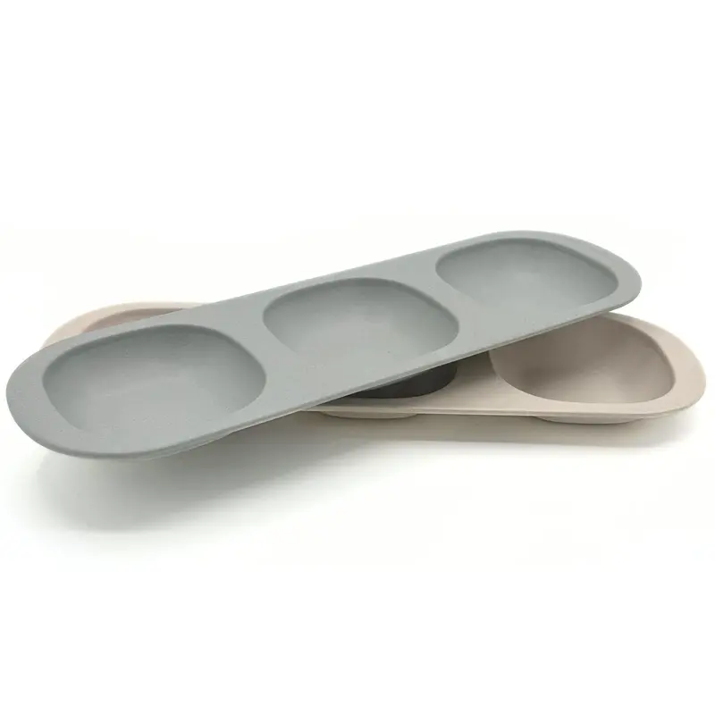 Bamboo Snack Tray With Multiple Compartments 1