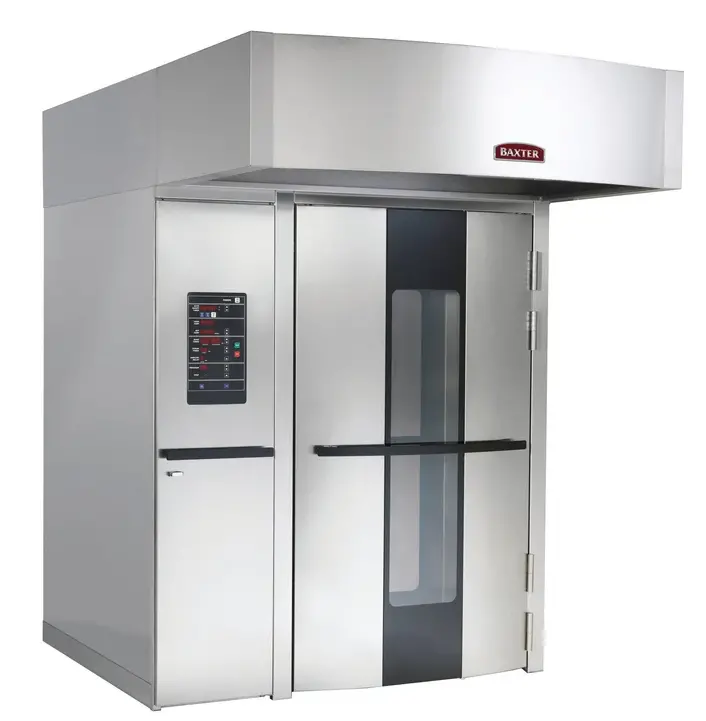 Baxter For02429 Used 72-Inch Natural Gas Rotating Rack Oven – 275,000 Btu Double-Deck Unit 1