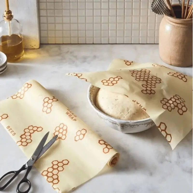 Bee’S Wrap Honeycomb Beeswax Roll – Custom-Cut Reusable Wrap 1
