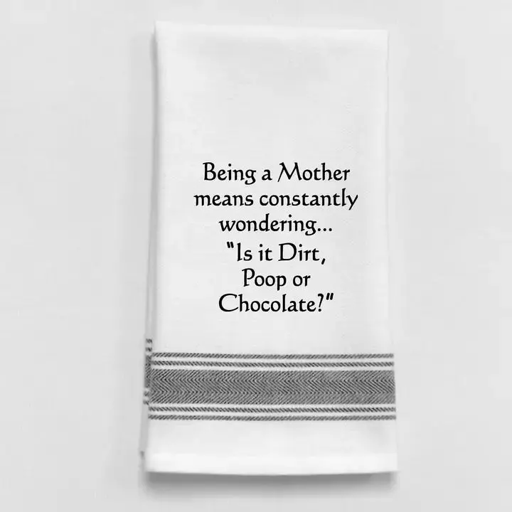 'Being A Mother Means...' Heartfelt Tea Towel – Wild Hare 1