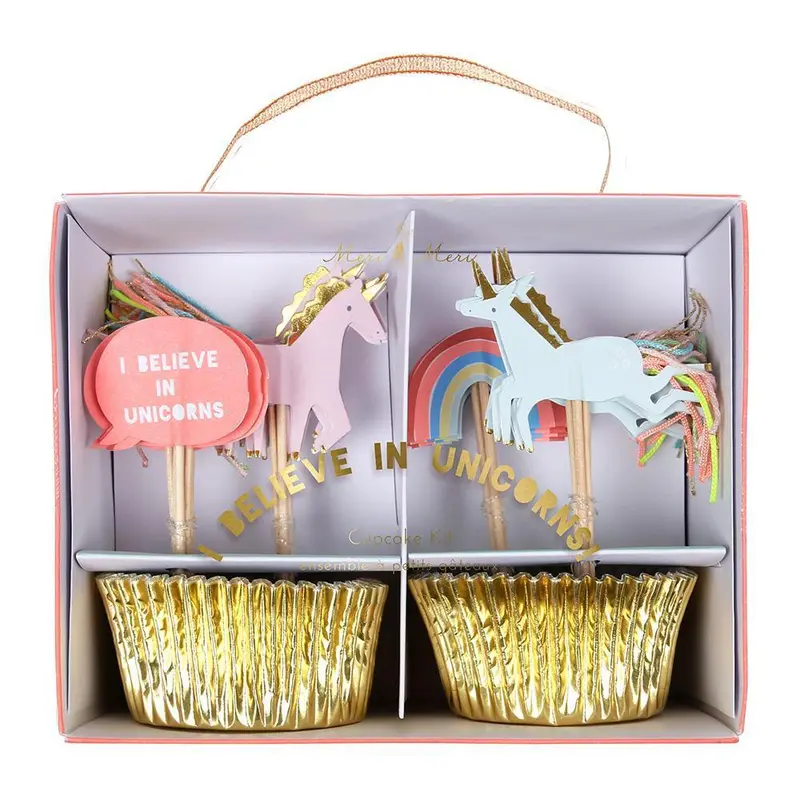 Believe In Unicorns Cupcake Decorating Set – Meri Meri 1