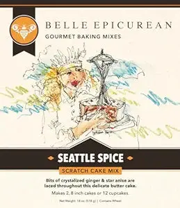 Belle Epicurean Seattle Spice Cake Mix – Gourmet Baking Kit 1