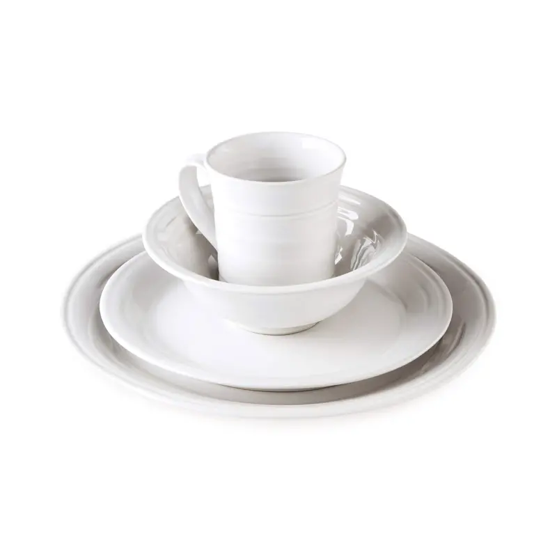 Belmont Dove-Tone Dinnerware Set 1