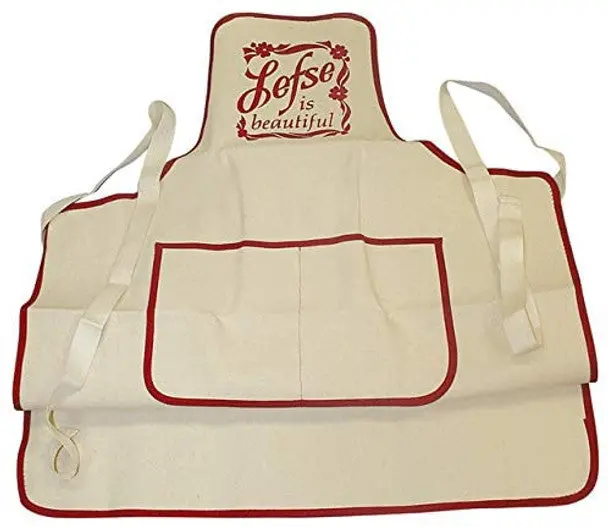 Bethany Housewares Lefse Baker’S Apron – Cotton, Adjustable, Food-Prep Friendly 1