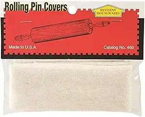Bethany Housewares Reusable Rolling Pin Covers – Silicone Baking Sleeves 1