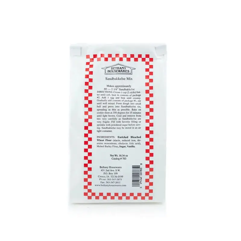Bethany Housewares Sandbakkelse Baking Mix – Traditional Norwegian Cookie Kit 1