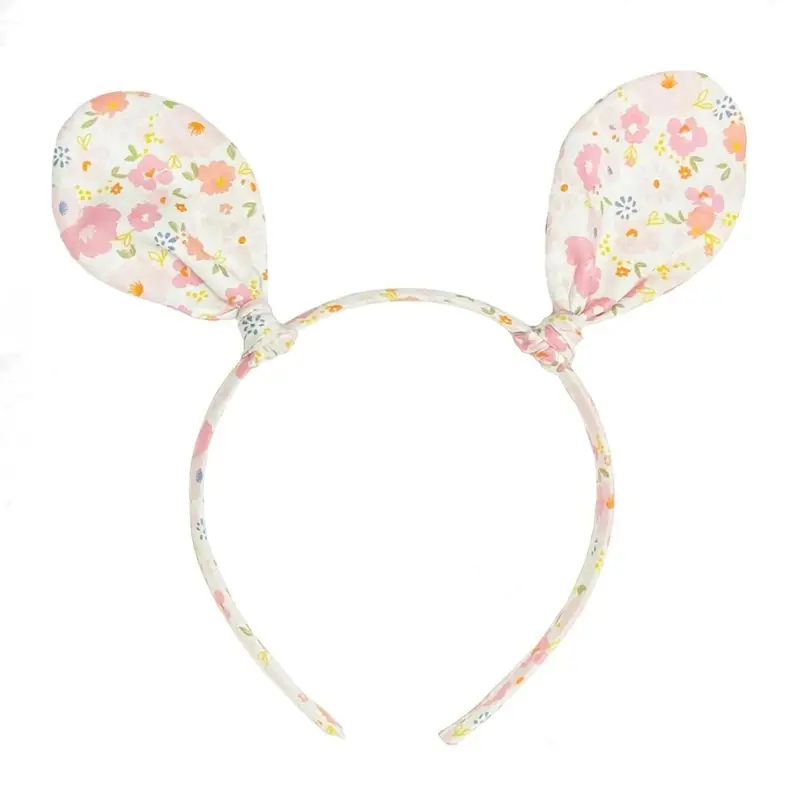 Bloom Bunny Ear Headband – Adorable Floral Hair Accessory 1