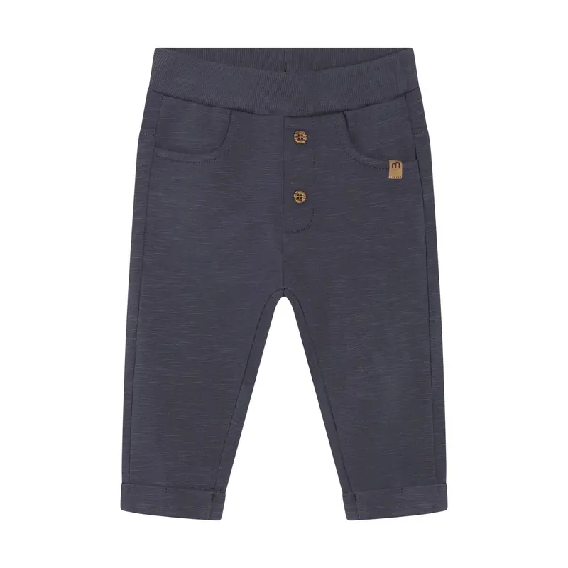 Blue Organic Cotton Baby Sweatpants – Comfort Fit 1