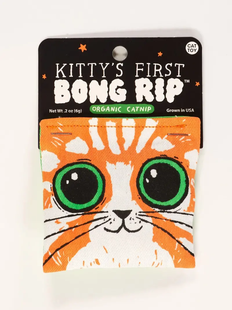 Blue Q Catnip Toy – 'Kitty’S First Bong Rip' 1