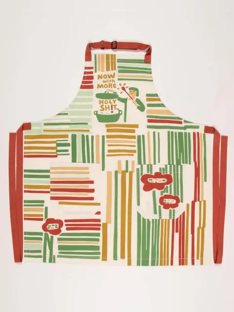 Blue Q Chef Apron – 'Now With More Holy Sh*T' 1