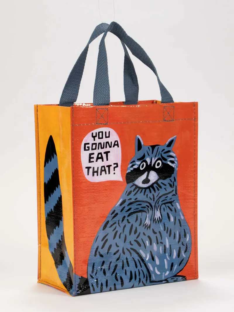 Blue Q Humorous Reusable Tote Bag – 'You Gonna Eat That?' 1