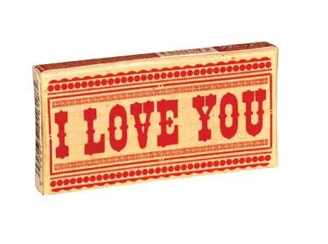 Blue Q 'I Love You' Chewing Gum – Sweet & Sincere 1