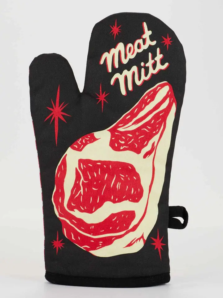 Blue Q Meat Mitt Heat-Resistant Oven Glove 1
