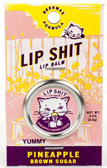 Blue Q Pineapple Brown Sugar Lip Balm 1