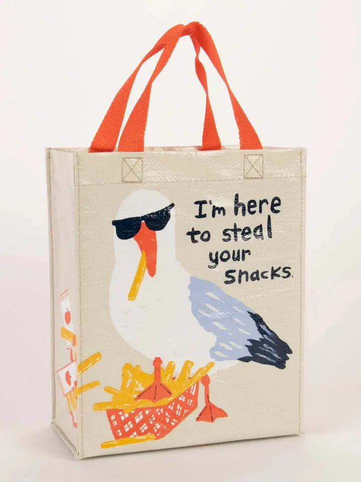 Blue Q Snack Thief Tote Bag – Lighthearted Grocery Or Everyday Carry 1