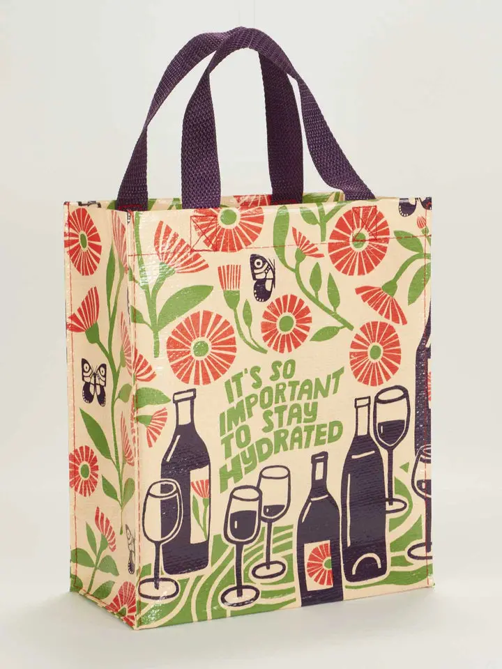 Blue Q Stay Hydrated Handy Reusable Tote 1