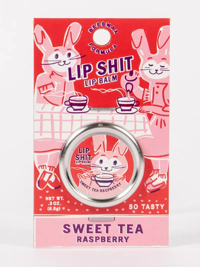 Blue Q Sweet Tea & Raspberry Lip Balm 1
