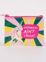 Blue Q 'Unicornin Ain’T Cheap' Coin Purse 1