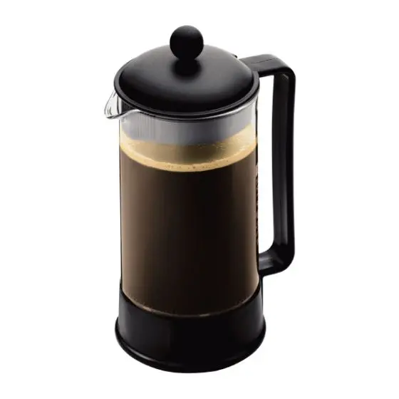 Bodum Brazil 8-Cup French Press – Sleek Black Polycarbonate Build 1