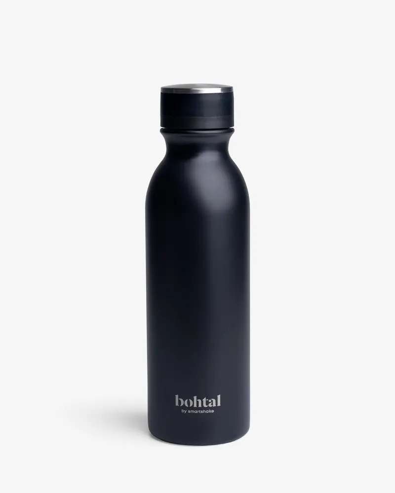 Bohtal Double-Wall Insulated Black Flask 1