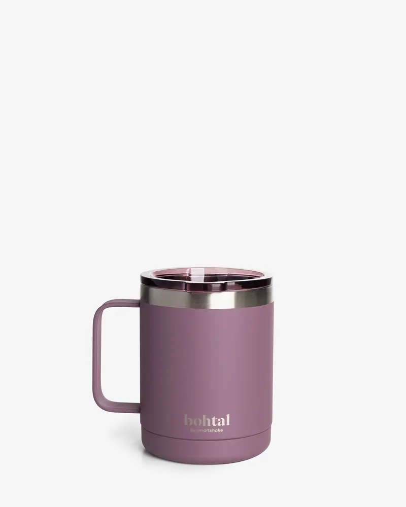 Bohtal Double-Walled Coffee Mug – Rich Plum Hue 1
