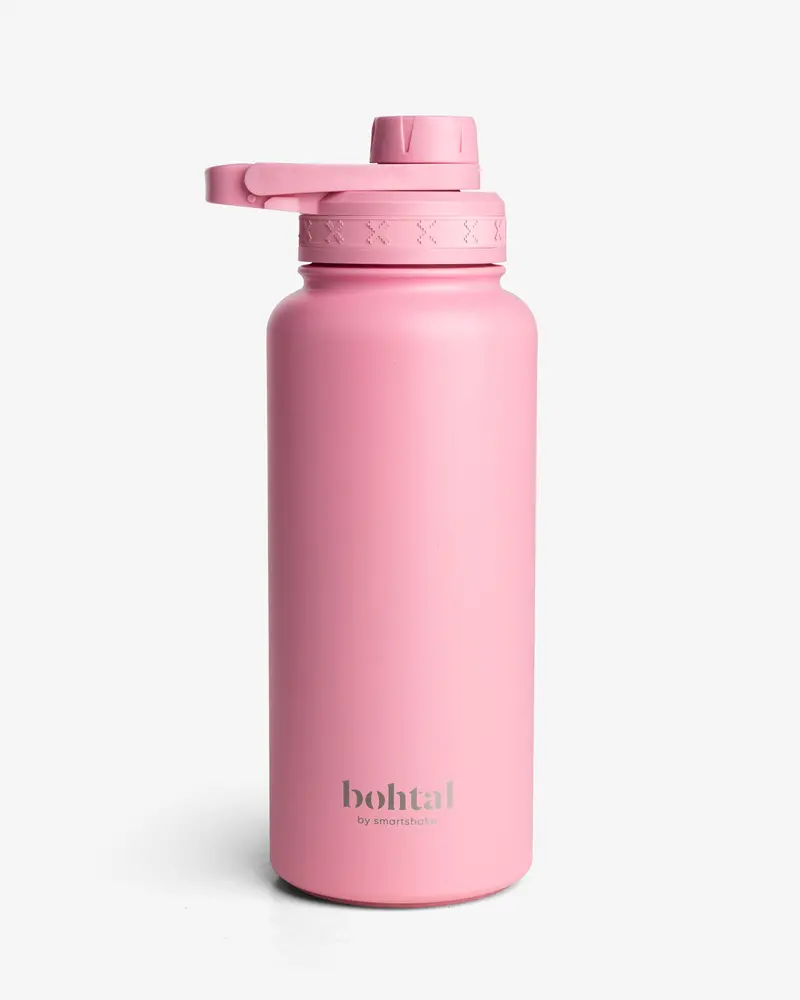 Bohtal Insulated Sports Water Bottle In Soft Pink 1