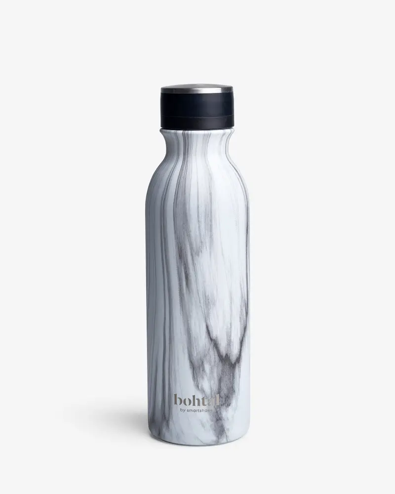 Bohtal White Marble Insulated Vacuum Flask 1