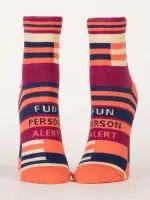 Bq Fun Person Alert Lifestyle Socks 1