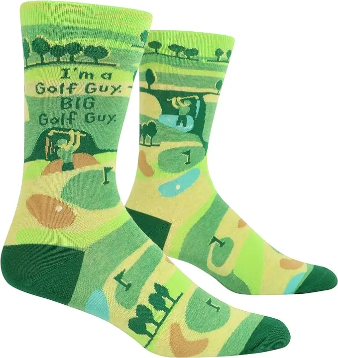 Bq Golf Enthusiast Socks – Oversized Sporty Design 1