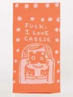 Bq I Love Cheese Gourmet Kitchen Towel 1