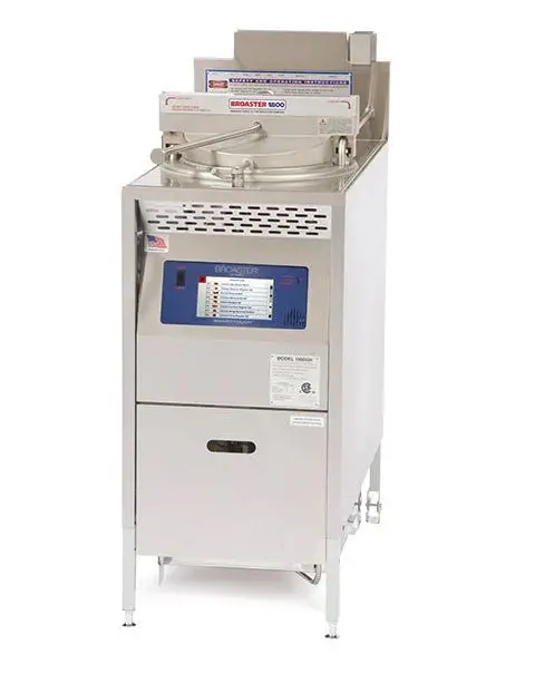 Broaster 1800Gh Natural Gas Pressure Fryer – 42-Lb Capacity, 65,000 Btu 1