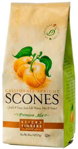 California Apricot Scone Mix From Sticky Fingers Bakery 1