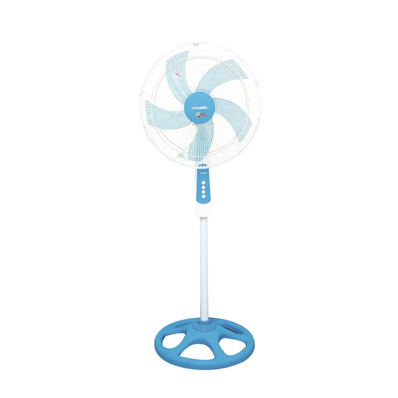Camel Csf-1611C – 16-Inch Stand Fan In Teal & White 1
