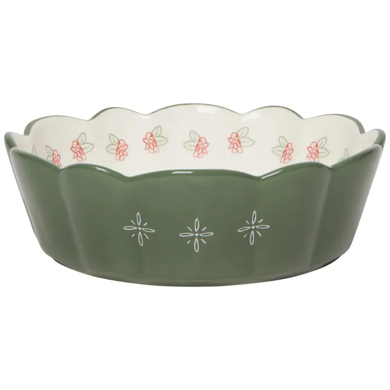 Camellia Large 8-Inch Bowl By Now Designs – Elegant Ceramic Serving Dish 1