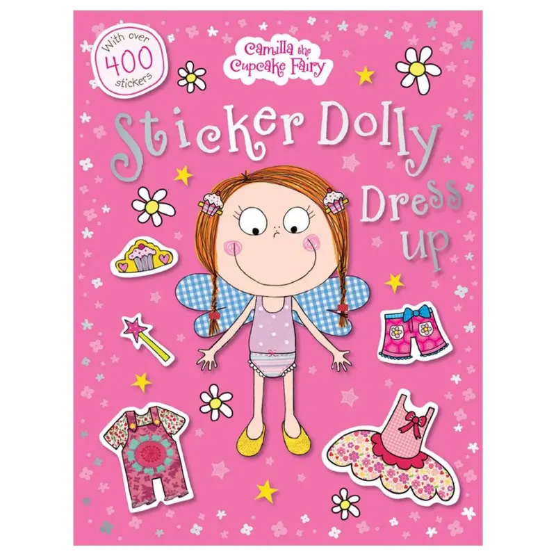 Camilla The Cupcake Fairy Dress-Up Sticker Doll 1