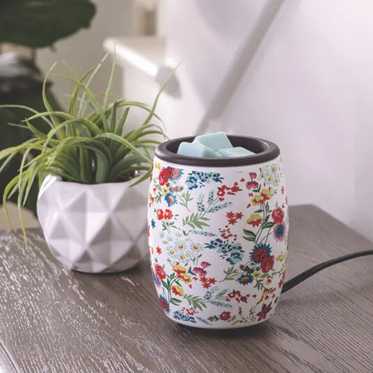 Candle Warmers Wildflower Flip-Dish Wax Melter 1