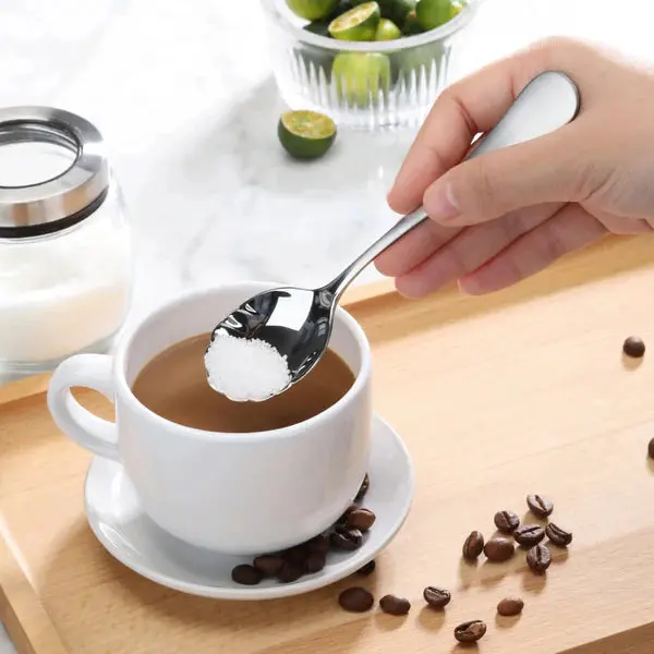 Cangshan Rain Stainless Steel Sugar Spoon – Matte Handle 1