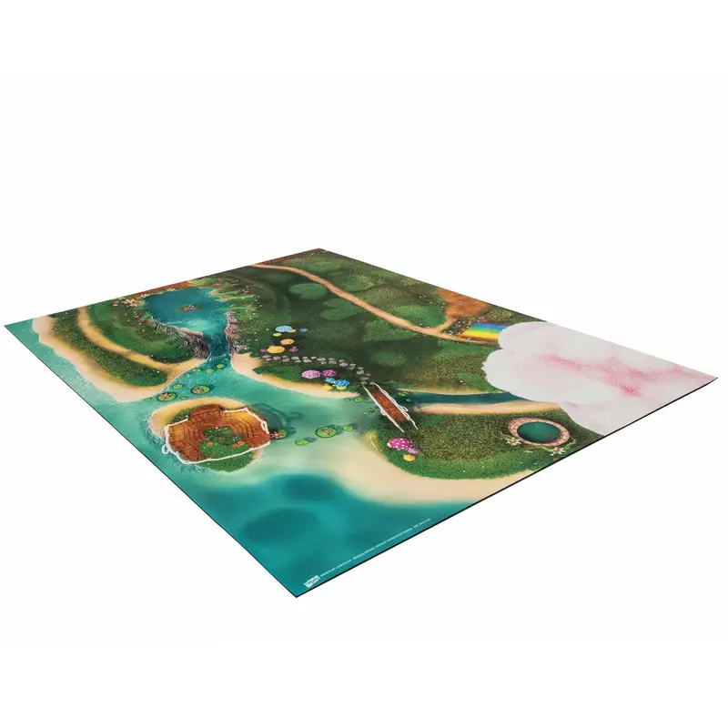 Carpeto Fairy Lagoon Play Mat – Enchanted Garden Design 1