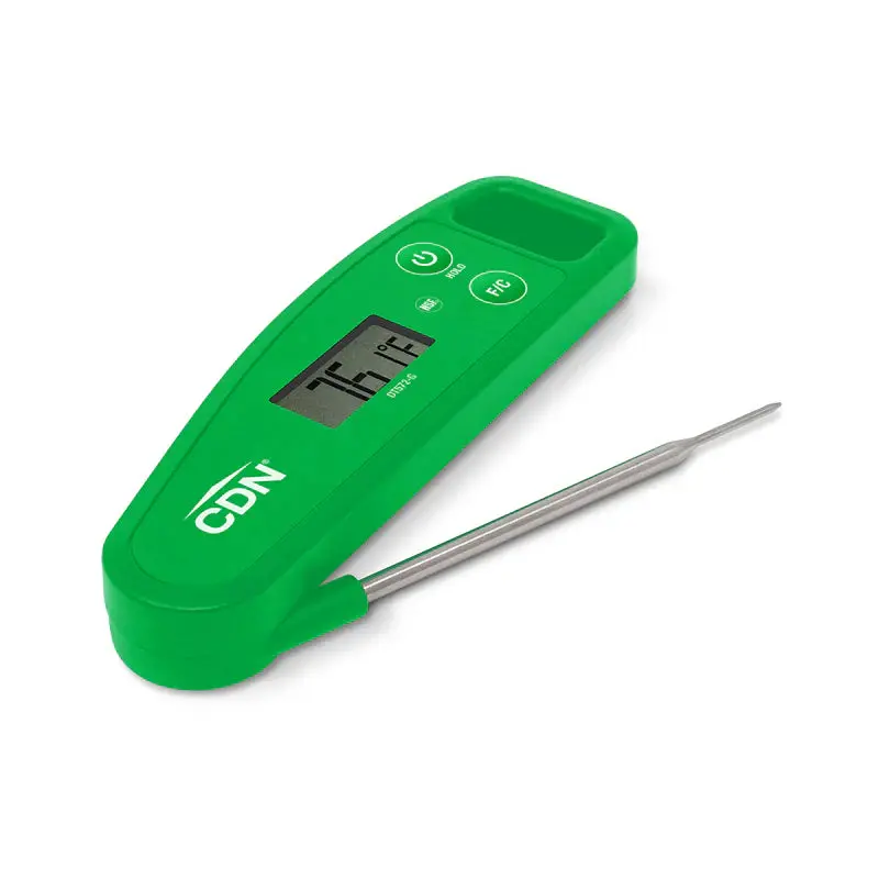 Cdn Green Digital Folding Food Thermometer – Heat-Resistant Design 1