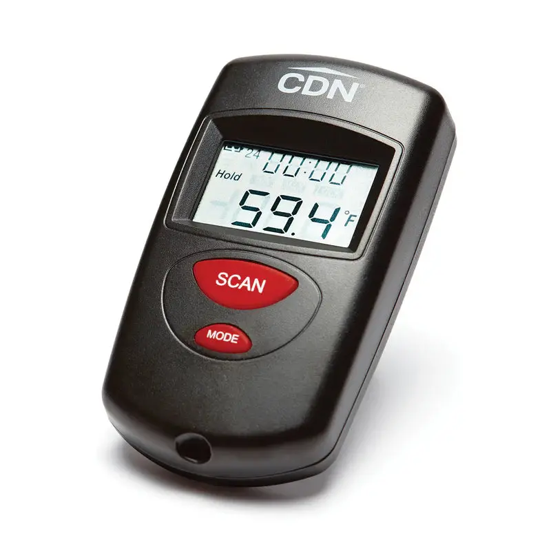 Cdn Infrared Thermometer With Built-In Timer And Digital Clock 1