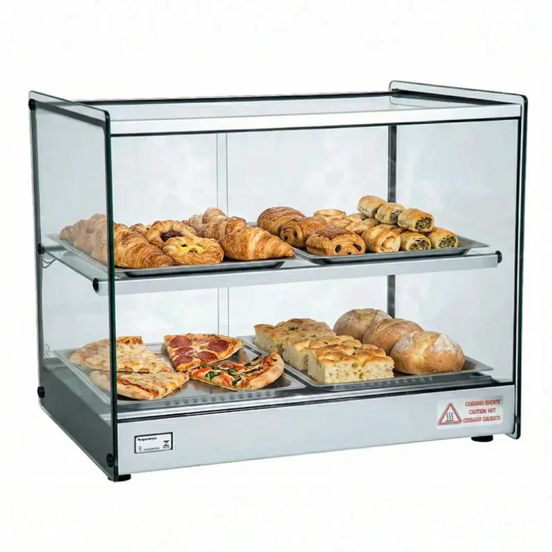 Celcook Chd-22Era 22" 4-Tray Food Display Warmer 1