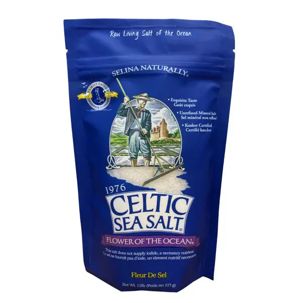 Celtic Sea Salt Flakes – Chouami Gourmet Finishing Salt (4 Oz) 1
