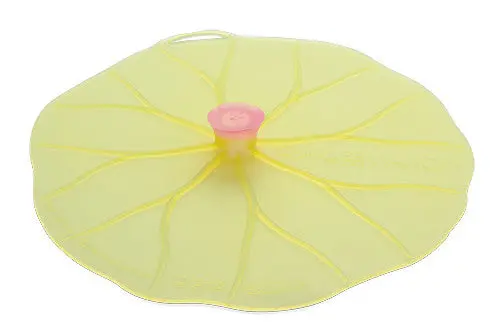 Charles Viancin 13-Inch Lilypad Silicone Lid – Extra-Large Stretchable Cover 1