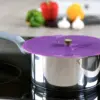 Charles Viancin Eggplant Silicone Lid – 8-Inch Diameter 1