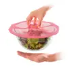 Charles Viancin Hibiscus Silicone Lid – 6-Inch Diameter 1