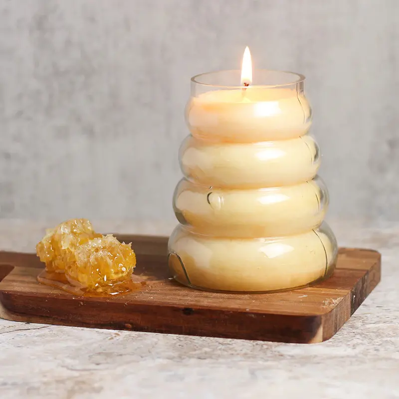 Cheerful Giver Honey Butter Scented Beehive Candle 1