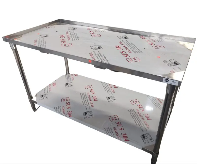 Chef All-Stainless Equipment Stand – 72" X 30" (Ch-2344) 1