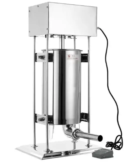 Chef Electric Vertical Sausage Stuffer – 33 Lb Stainless Steel (Model Evs-15L) 1