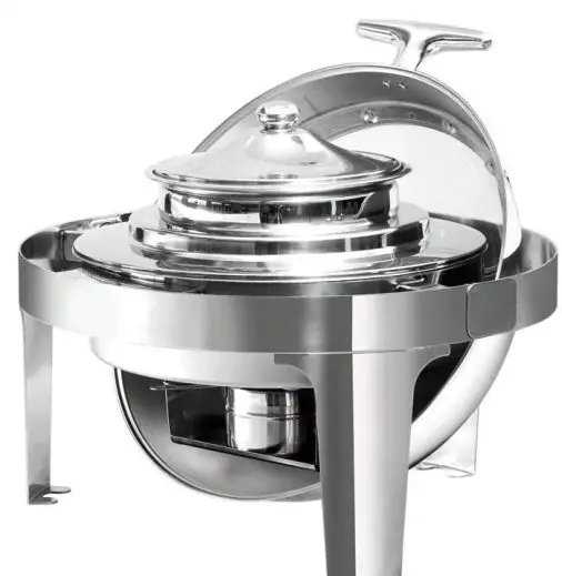 Chef Ks51383 Round Soup Dispenser Station With Display Window 1