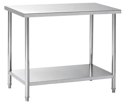 Chef-Line Heavy-Duty Stainless Steel Work Table – Professional Kitchen Prep Surface 1